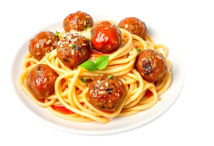 Classic Italian Pasta with Meatballs